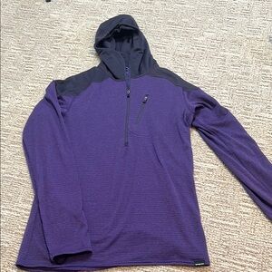 Men's Patagonia Purple and Black Fleece